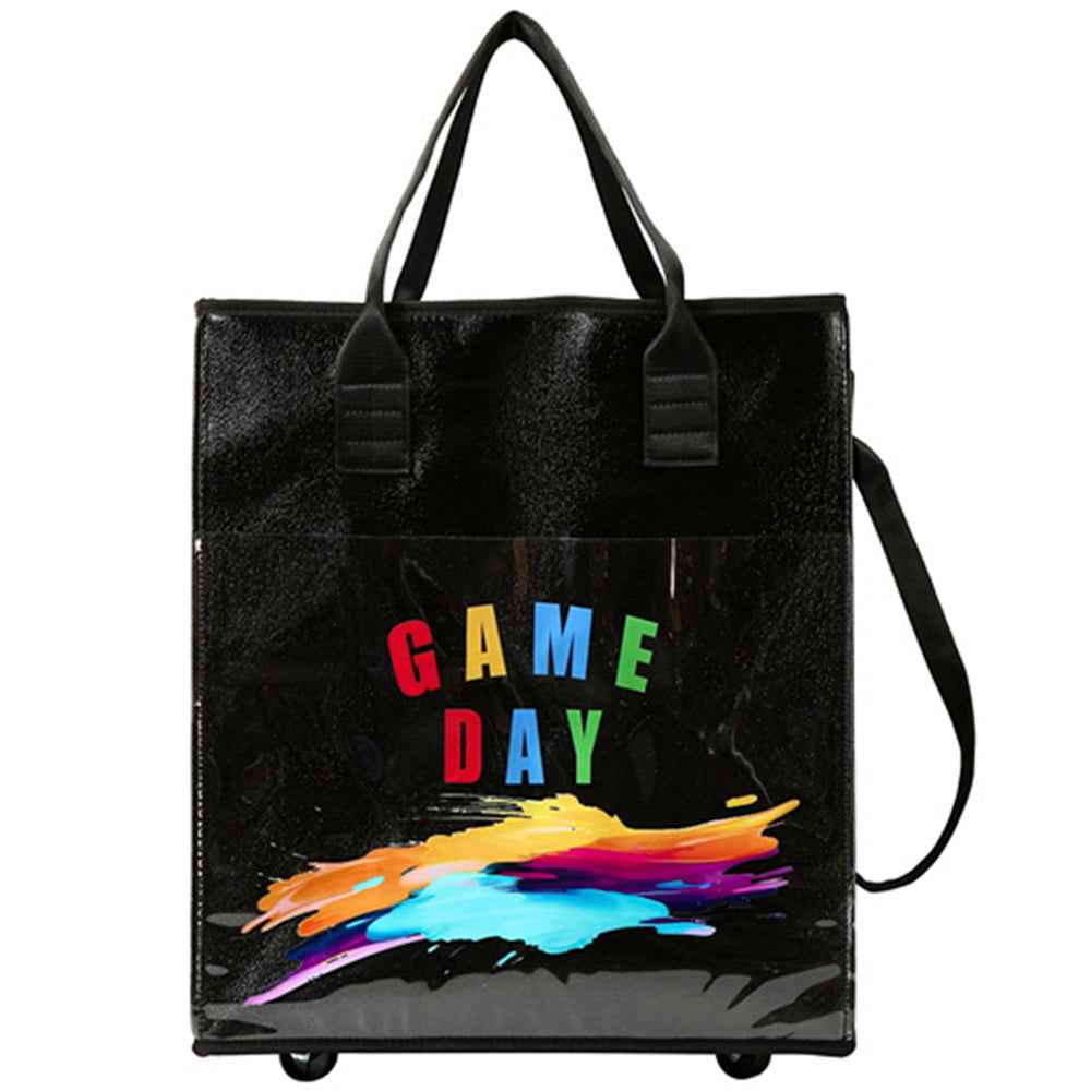 ROLLING GAME DAY THEMED SHOPPING BAG