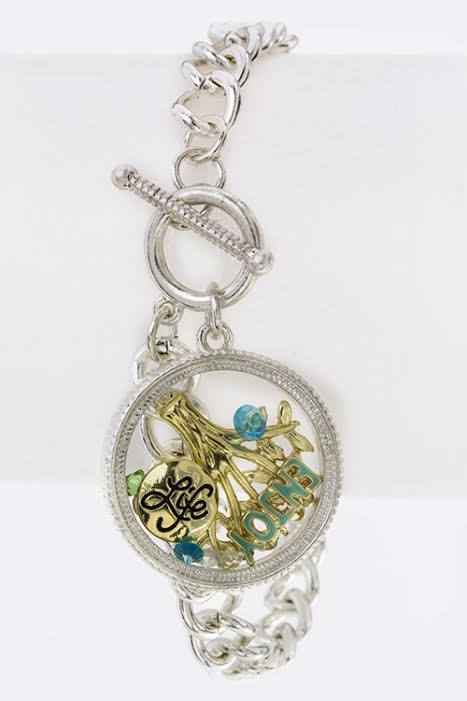 Silver Tree of Life Bracelet-M H W ACCESSORIES