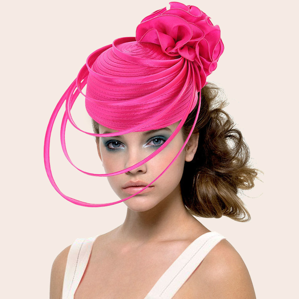 Why This Stunning Hat Deserves A Spot In Your Closet For A Tea Party or Kentucky Derby M H W ACCESSORIES LLC