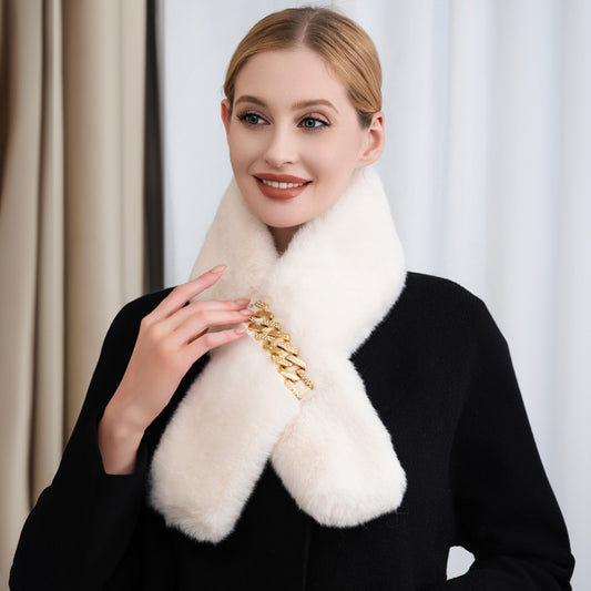 Winter Must-Have Accessories-Faux Fur Scarf-M H W ACCESSORIES - M H W ACCESSORIES LLC