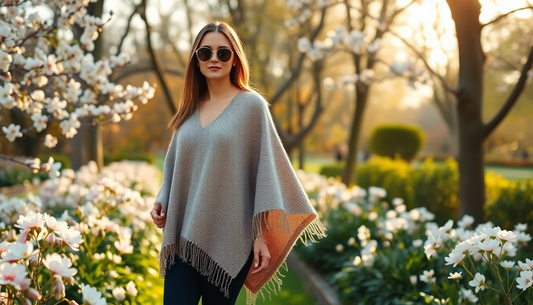 Elevate Your Spring Style with the Versatile Ruana Poncho