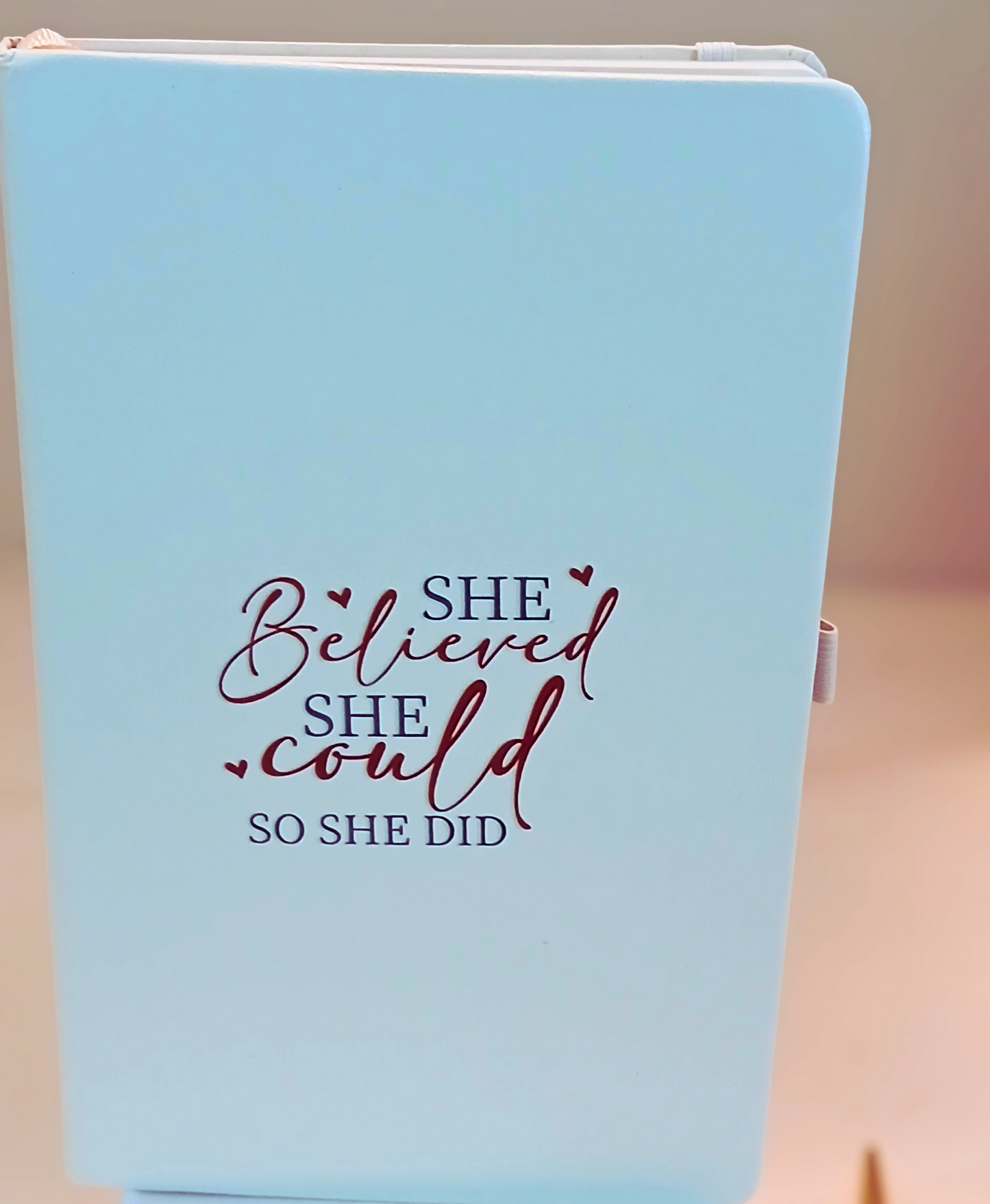 She Believe She Could So She Did Ivory Journal M H W ACCESSORIES LLC She Believe She Could So She Did Ivory Journal