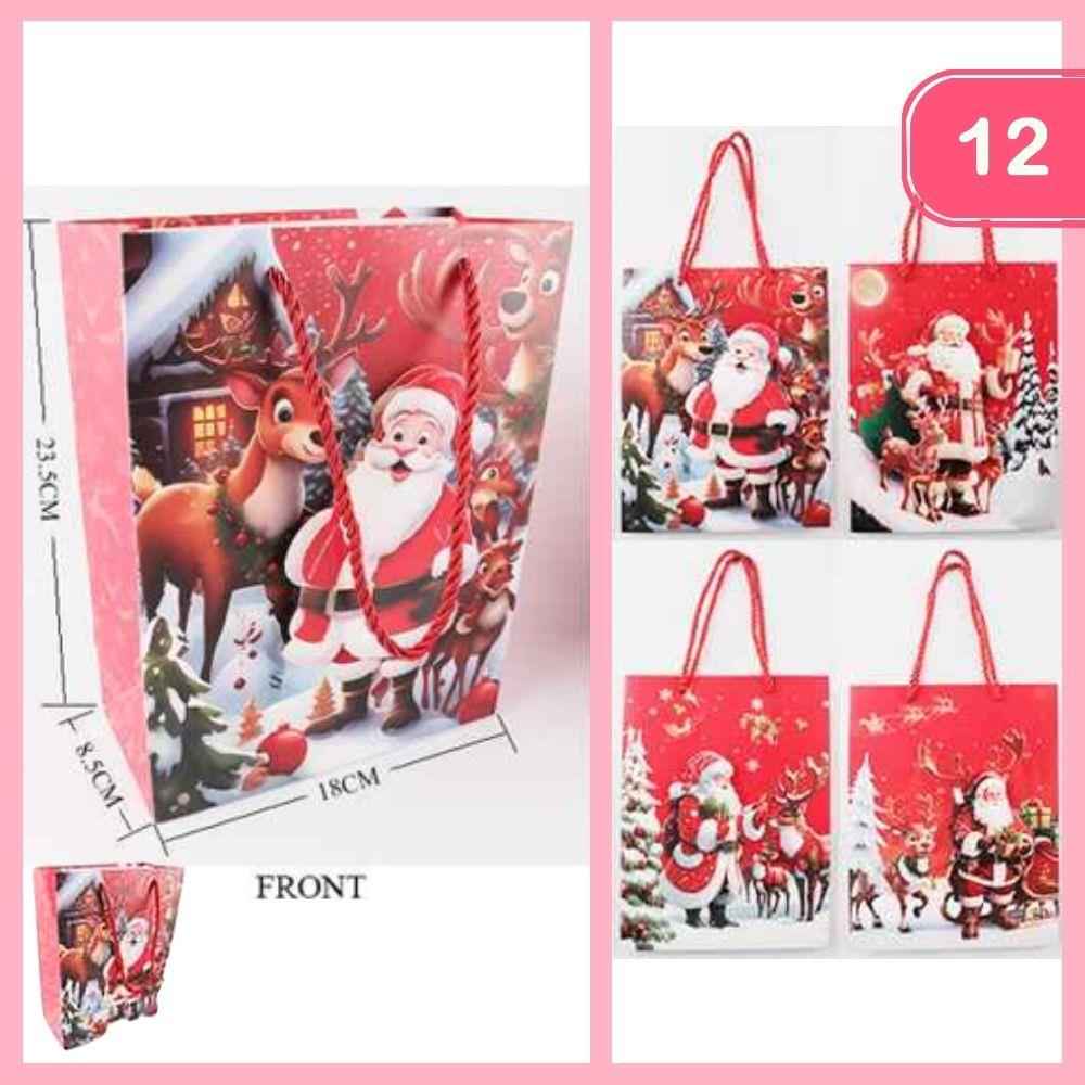 CHRISTMAS GIFT BAG (12 UNITS)