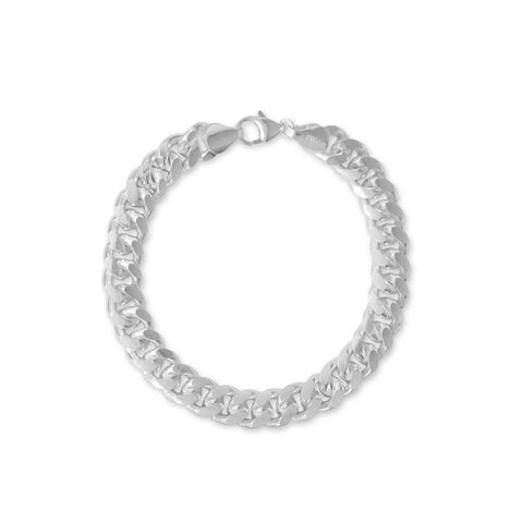 8.5" Miami Cuban Link Bracelet for Women - M H W ACCESSORIES LLC