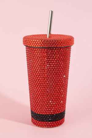 Winking Santa Claus Christmas Tumbler