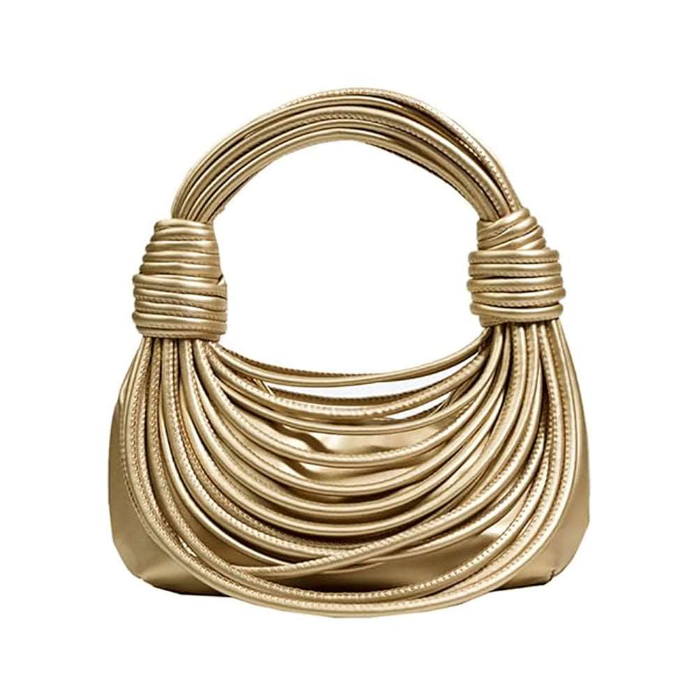 Gold Line Top Handle Crossbody Bag- M H W ACCESSORIES - M H W ACCESSORIES LLC
