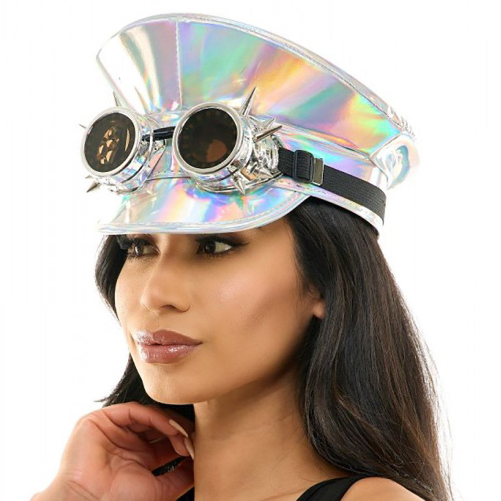 Light Up Solid Fisherman Goggle Hat Halloween & Costume Party M H W ACCESSORIES LLC Light Up Solid Fisherman Goggle Hat Halloween & Costume Party