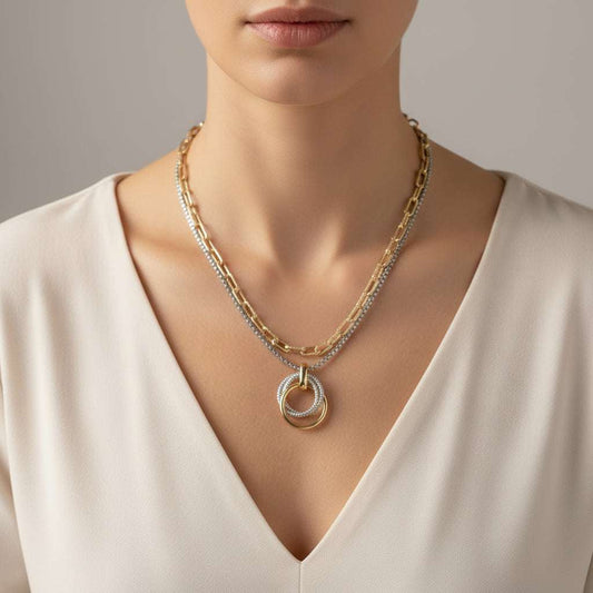 circle pendant M H W ACCESSORIES LLC circle pendant