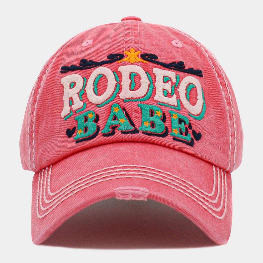 RODEO BABE Vintage Baseball Cap-M H W ACCESSORIES - M H W ACCESSORIES LLC