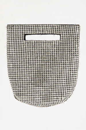 Rhinestone Studded Bucket Bag - M H W ACCESSORIES LLC