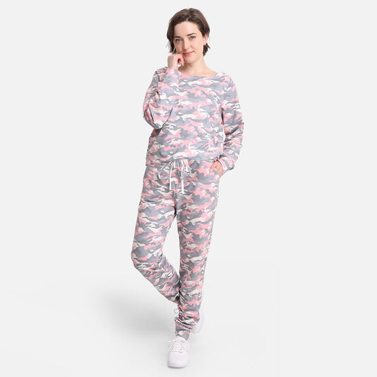 Pink Camouflage Patterned Loungewear Tops for Women-Large/ X-Large (Copy) M H W ACCESSORIES LLC Pink Camouflage Patterned Loungewear Tops for Women-Large/ X-Large (Copy)
