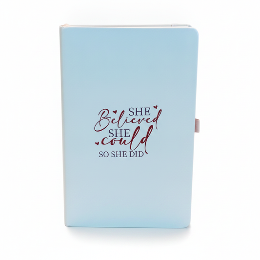 She Believe She Could So She Did Ivory Journal M H W ACCESSORIES LLC She Believe She Could So She Did Ivory Journal