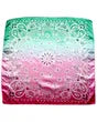 Pink and Green Bandana Scarf-M H W ACCESSORIES